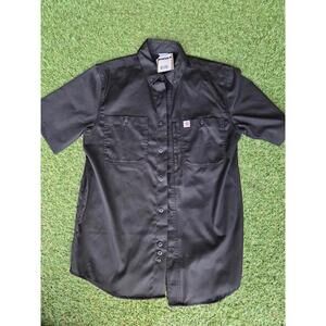Carhartt Mens Relaxed Fit Short Sleeve Button Down Shirt Sz Medium NWT